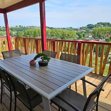 Chalet Avec Piscine, Climatisation & Vue De 2 A 6 Personnes - Hasparren - Pays Basque - Chalet Ibaia Экстерьер фото
