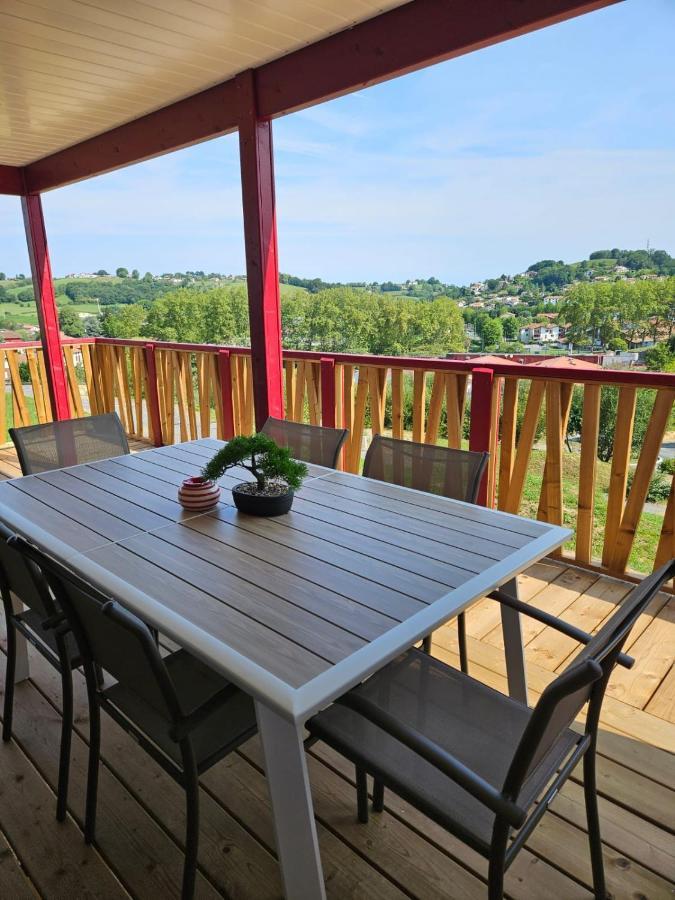 Chalet Avec Piscine, Climatisation & Vue De 2 A 6 Personnes - Hasparren - Pays Basque - Chalet Ibaia Экстерьер фото