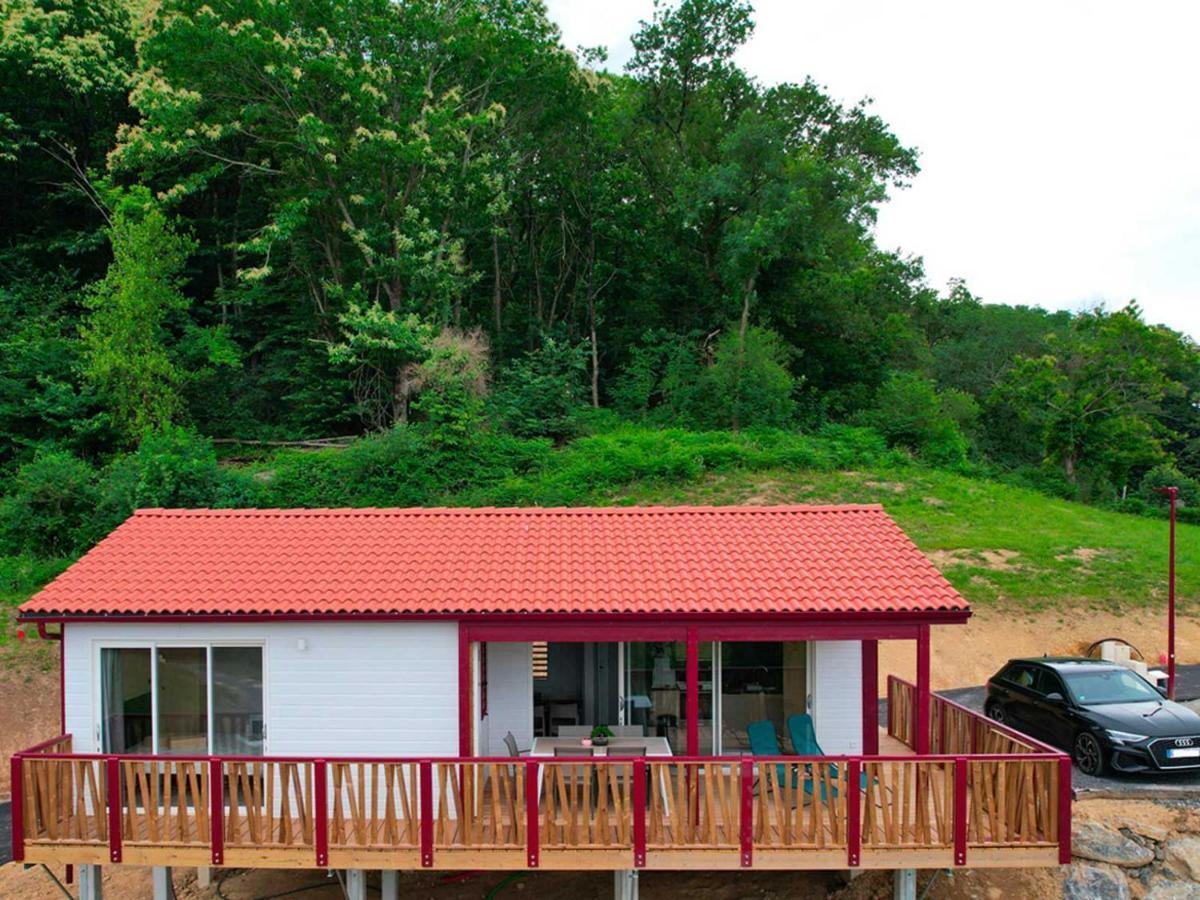Chalet Avec Piscine, Climatisation & Vue De 2 A 6 Personnes - Hasparren - Pays Basque - Chalet Ibaia Экстерьер фото
